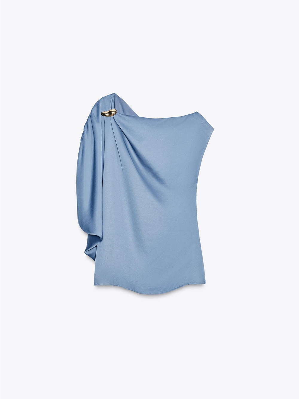 Zara Satin Effect Top